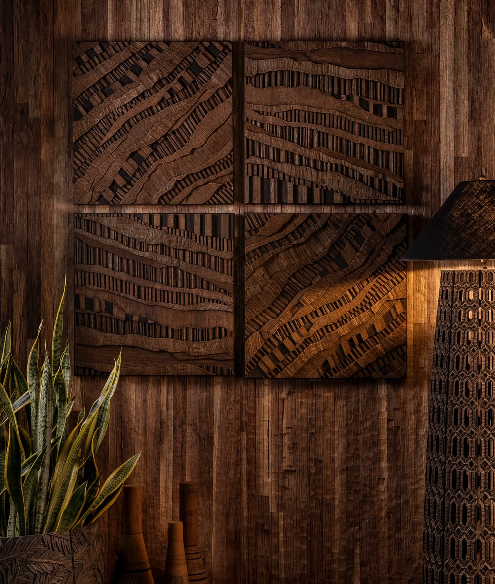 Monolith in Burnt Teak